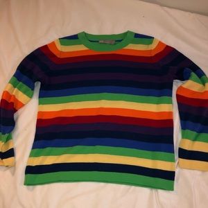 Striped Rainbow Sweater